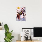 アローザスイストラベルヴィンテージアートプリント ポスター (ホームオフィス)