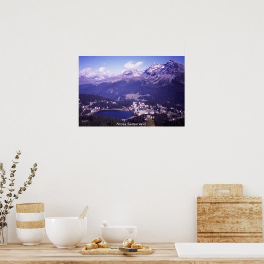 アローザスイス ポスター (キッチン)