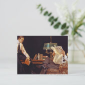 アローシャツカラー、アメリカ広告、1914 ポストカード (スタンド正面)