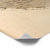 アロースミスの世界地図 ポスター (角)