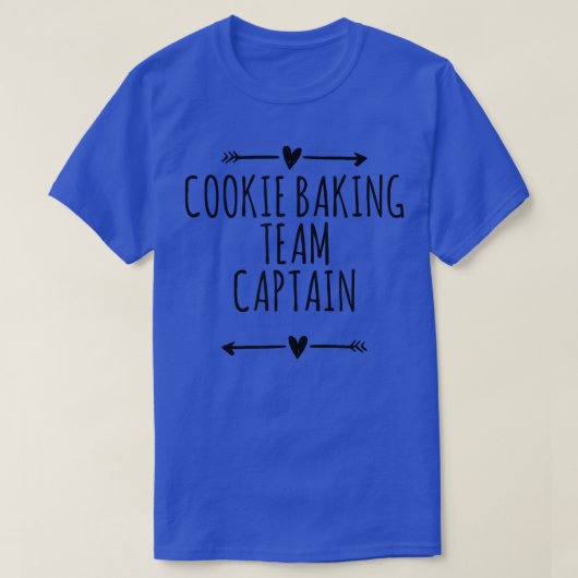 アローズ最高のフレンドおもしろいCookieベーキングチームキャプタイ Tシャツ (デザイン正面)