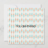 アローズ赤ちゃんシャワー 招待状 (正面)