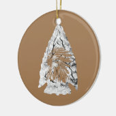 アロードハンターインディアンチーフリリック狩り セラミックオーナメント (左)