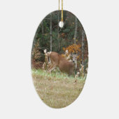 アロードGA湖の秋の鹿 セラミックオーナメント (右)