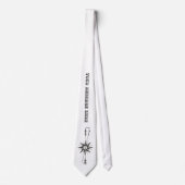 アローパーソナライズされたノース特別ギフト ネクタイ (正面)
