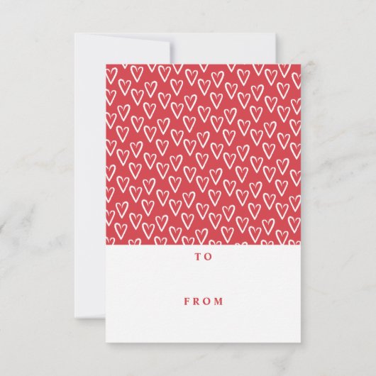 アローフレーム教室バレンタイン – さくらんぼ 招待状 (裏面)