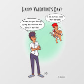 アローブ・バレンタイン・デー ウィンドウサイン (シート)