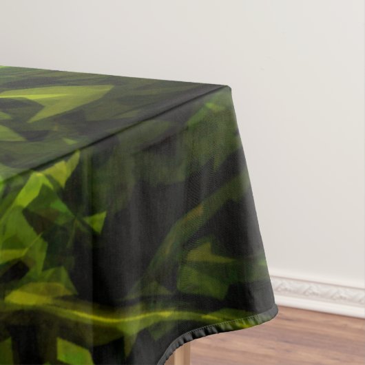 アローリーフバルサムルートイエローワイルドフラワー抽象芸術 テーブルクロス (インサイチュ)
