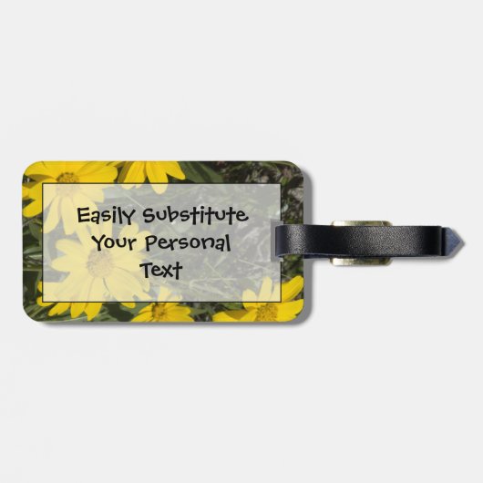 アローリーフバルサムルート簡単IDパーソナル ラゲッジタグ (裏面横)