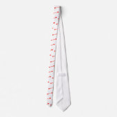 アローレッド15度博物館ザズルギフト ネクタイ (裏面)