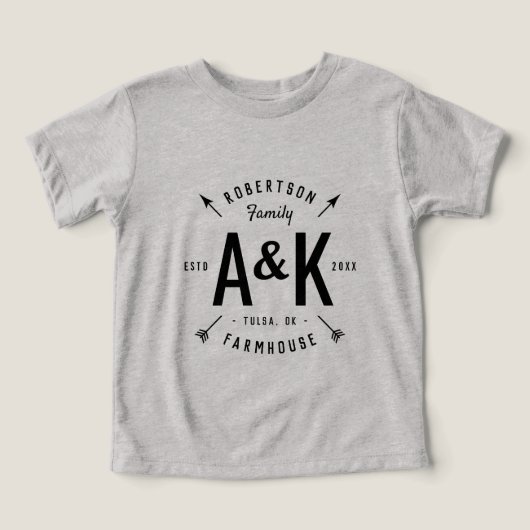 アロー素朴ファミリーモノグラムファームハウス (デザイン正面)