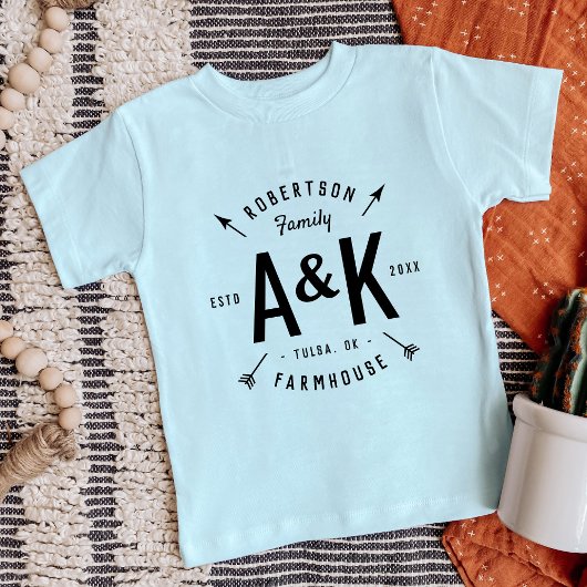 アロー素朴ファミリーモノグラムファームハウス