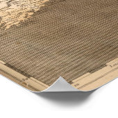 アロー統一されたスミスの王国の地図 ポスター (角)