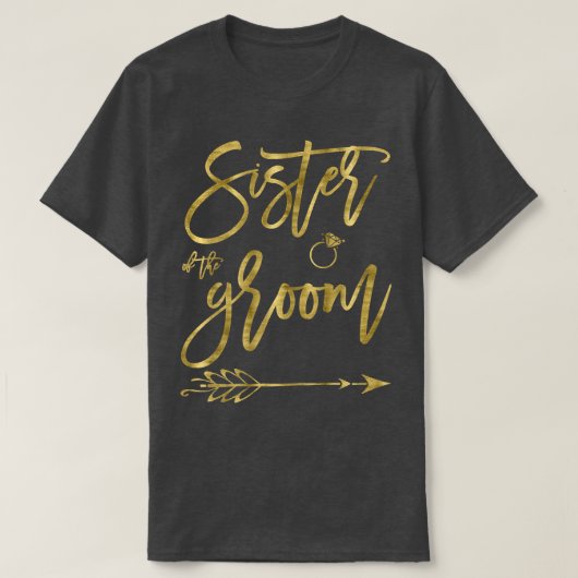 アロー・ダークイエローブリの女性の妹 Tシャツ (デザイン正面)