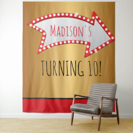 アロー ムービー マーキー サーカス フォトオープ バックドロップ タペストリー