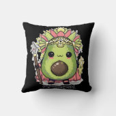 アワカトルアステカ戦士アボカド クッション (裏面)