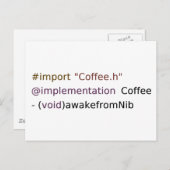 アワケfromNib ポストカード (正面/裏面)