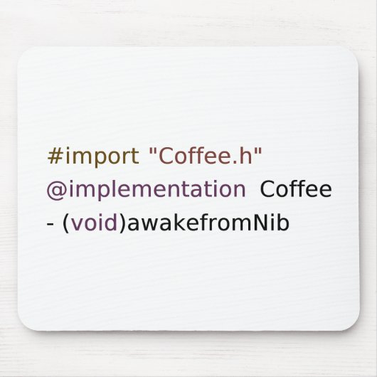 アワケfromNib マウスパッド (正面)