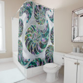 アワビと真珠 シャワーカーテン (インサイチュ)