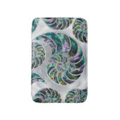 アワビと真珠 バスマット (正面縦)