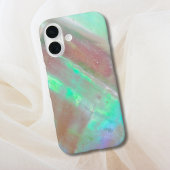 アワビのシェールパターンiPhoneケース iPhone 16ケース