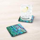 アワビのプラスチックコースター コースター (右側)