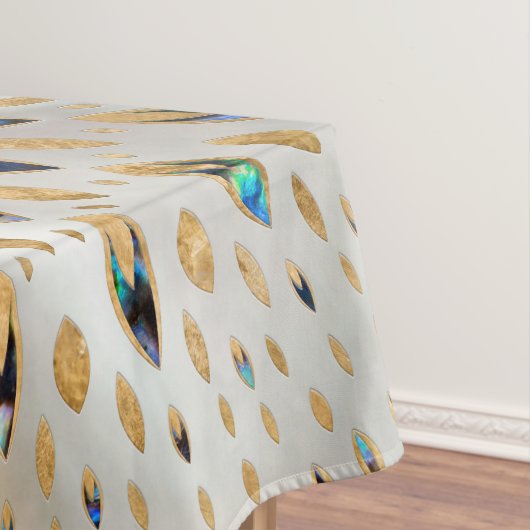 アワビの殻と真珠 テーブルクロス (インサイチュ)