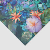 アワビの花園デコパージュティッシュペーパー 薄葉紙 (詳細)