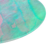 アワビの貝殻の水の色マザーオブパール石 カッティングボード (角)