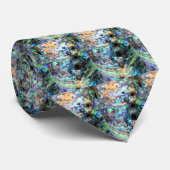 アワビの貝殻の美しいパウア詳細 ネクタイ (ロール)