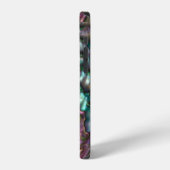 アワビの貝殻プリントiPhoneケース iPhoneケース (左側面)