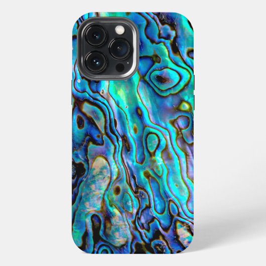 アワビの貝殻  iPhoneケース (裏面)
