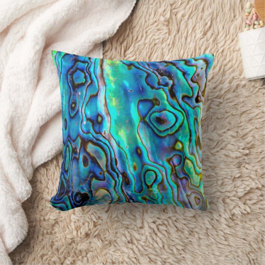 アワビの貝 クッション (ブランケット)