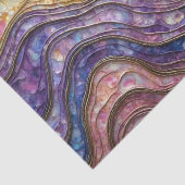 アワビカラフルの波打つ波ティッシュペーパー 薄葉紙 (詳細)