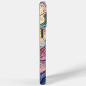 アワビカラフルの渦巻き Case-Mate iPhoneケース (裏面 / 右)