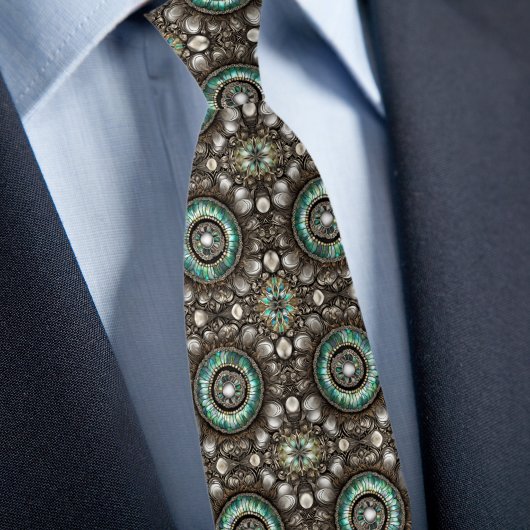 アワビリングや輪 ネクタイ