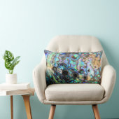 アワビ桐貝枕 ランバークッション (椅子)