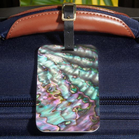 アワビ設計のラゲージタグ ラゲッジタグ (正面インサイチュ2)