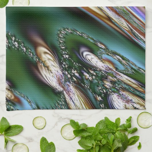 アワビ貝 キッチンタオル (折り畳み)