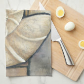 アワビ貝 キッチンタオル (四つ折り)