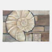 アワビ貝 キッチンタオル (横)