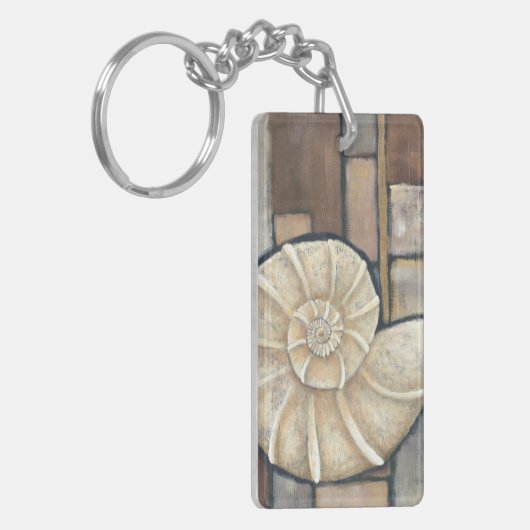 アワビ貝 キーホルダー (正面左)