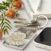 アワビ貝 キーホルダー (正面右)