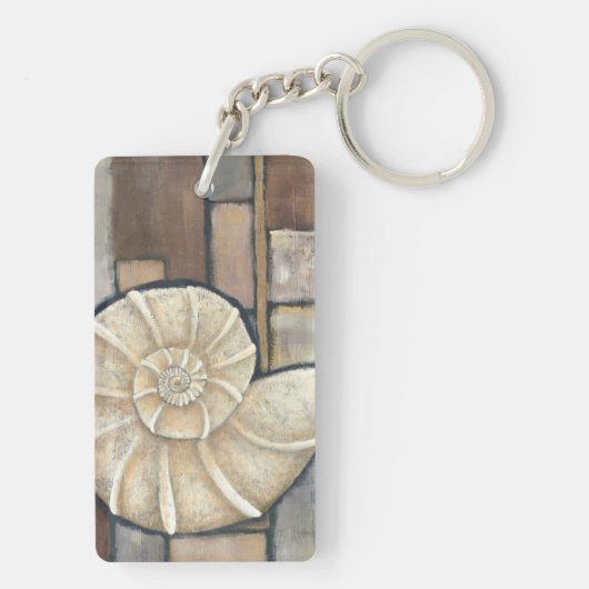 アワビ貝 キーホルダー (裏面)