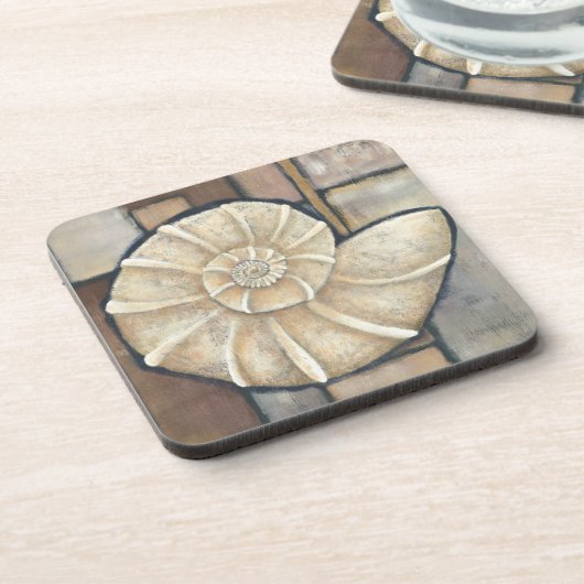 アワビ貝 コースター (左側)