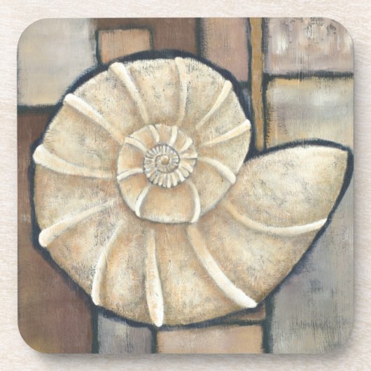 アワビ貝 コースター (正面)