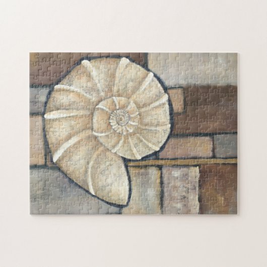 アワビ貝 ジグソーパズル (横)