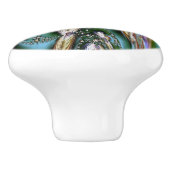 アワビ貝 セラミックノブ (側面)