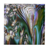 アワビ貝 タイル (正面)