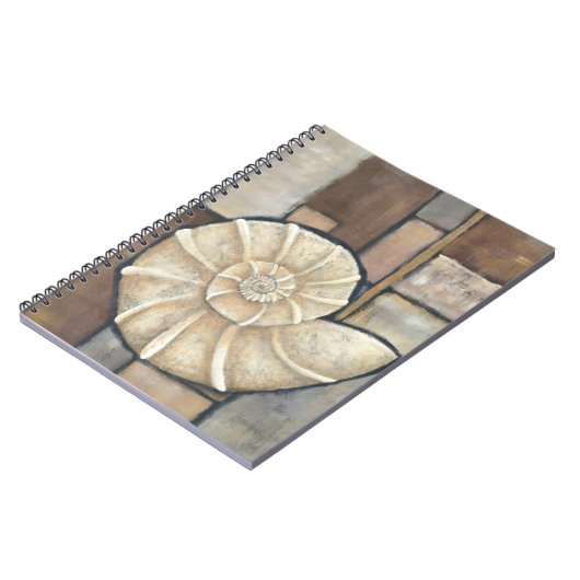 アワビ貝 ノートブック (左側)